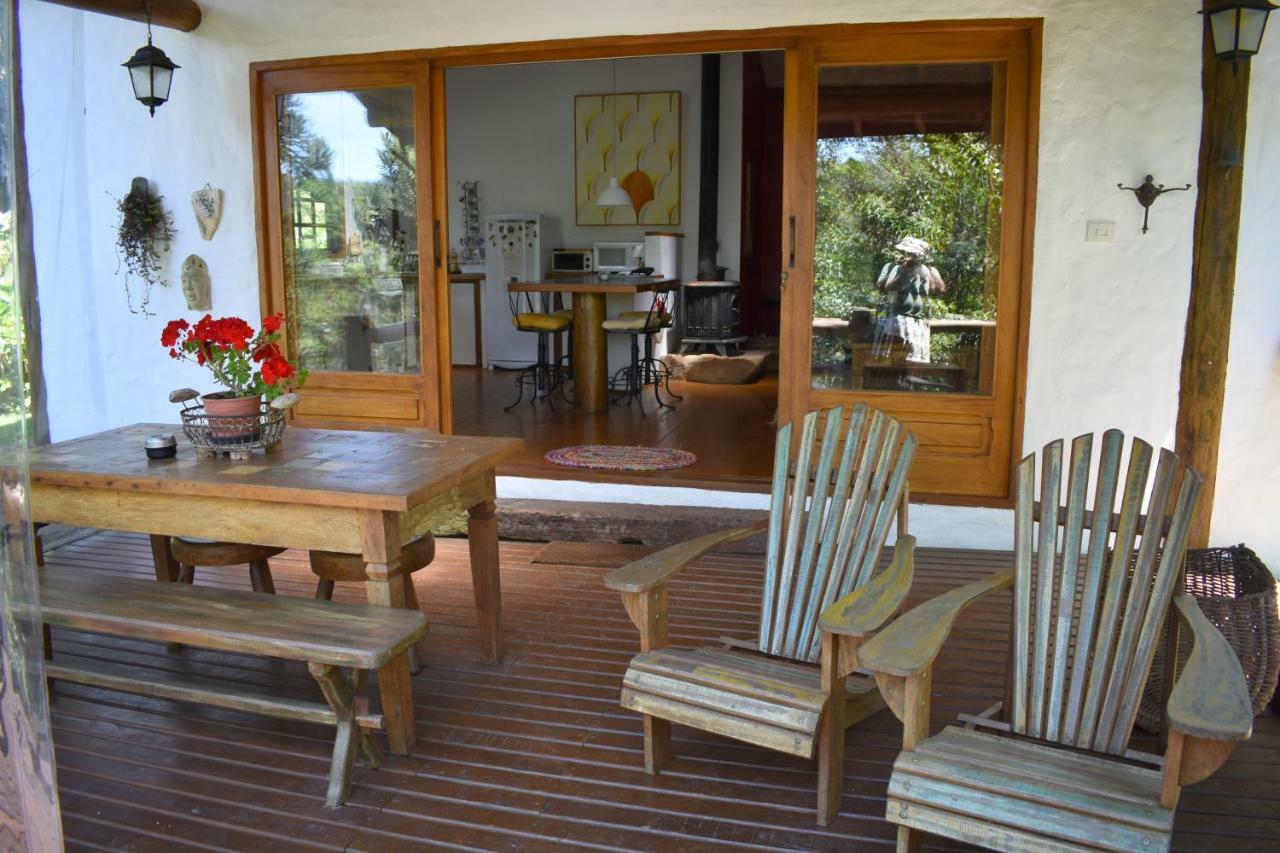 Chalet Da Hortensias Villa Cunha Esterno foto